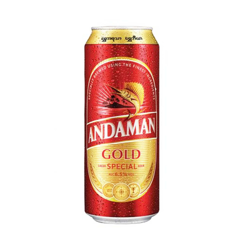 ANDAMAN GOLD LAGER SPECIAL BEER 500ML (RED)-CAN၏ ဓာတ်ပုံ