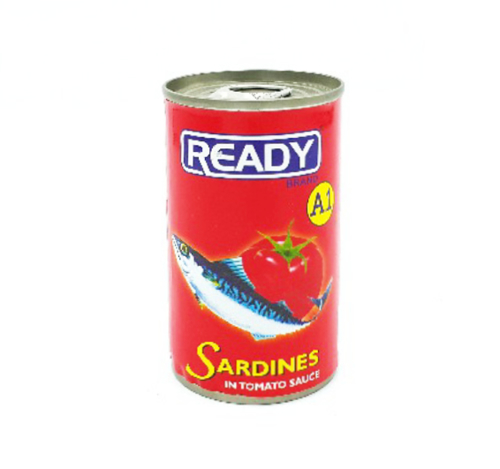 READY A1/PREMIUM SARDINES IN TOMATO SAUCE 155G/150G/195G-TIN၏ ဓာတ်ပုံ