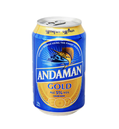 ANDAMAN GOLD BEER 5% 330ML (BLUE)-CAN၏ ဓာတ်ပုံ
